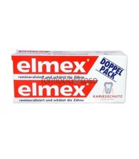 ELMEX PASTA DENTAL DUPLO 2 X 75 ML