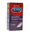 Durex Preservativos Sensitivo Contacto Total 12 ud