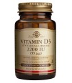 Solgar Vitamina D3 2200UI 100 Capsulas Vegetales