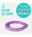 Regalo Pulsera Fotosensible por la compra de 1 Solar Isdin